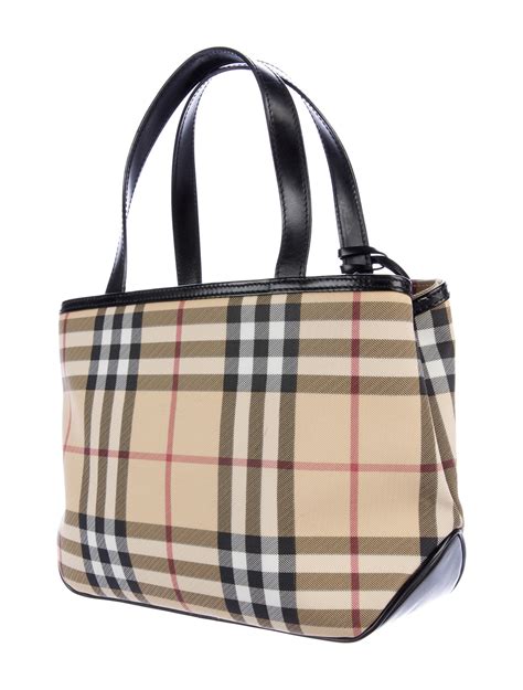 burberry small nova check tote